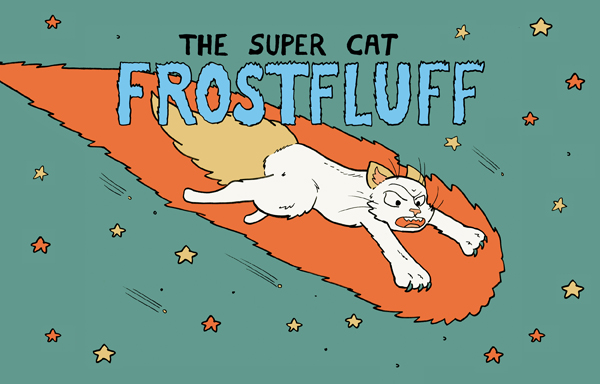 May 2023: Frostfluff the Super Cat