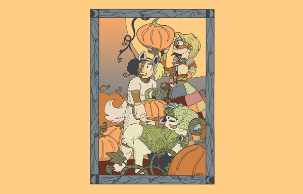 October 2013 Wallpaper: Pumpkin Patch