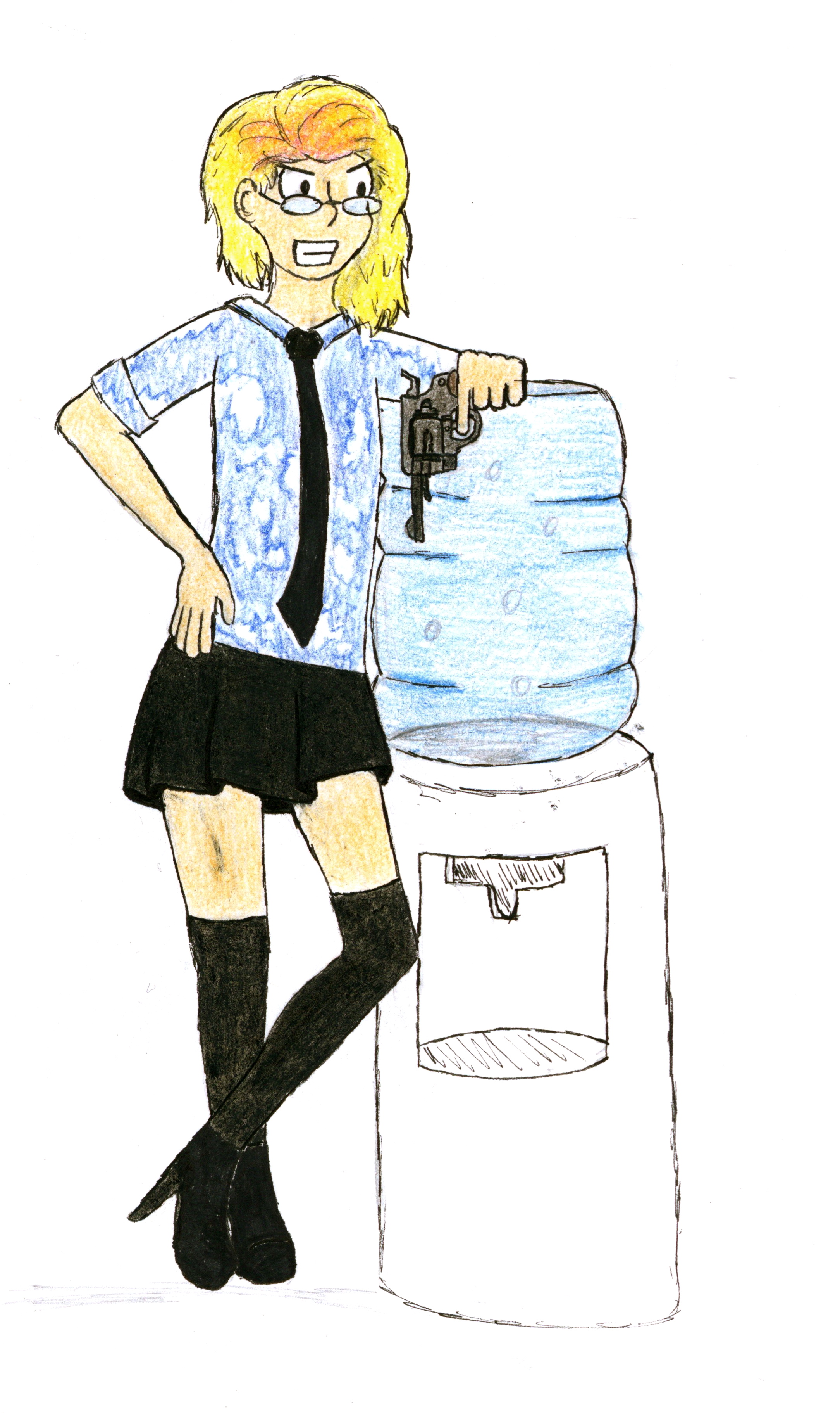 Tip and Water Cooler by Tuiteyfruity