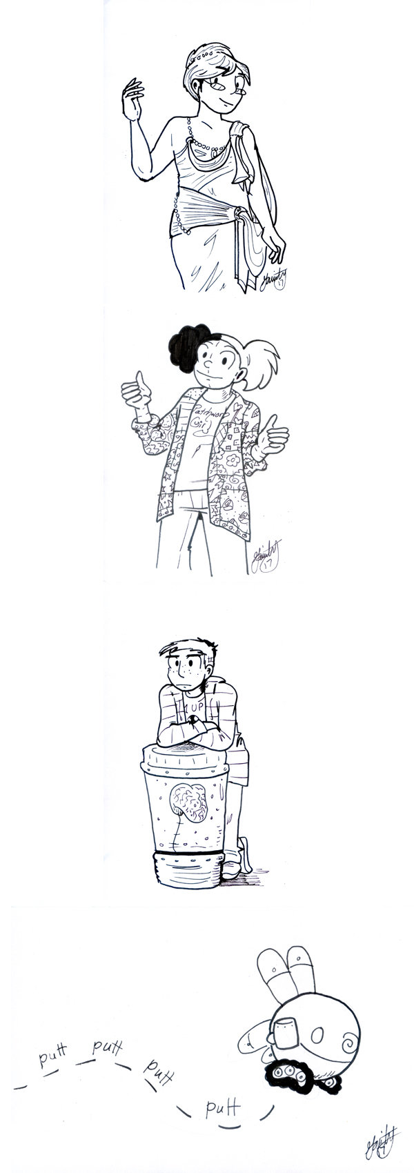 A Few More Kickstarter Sketches