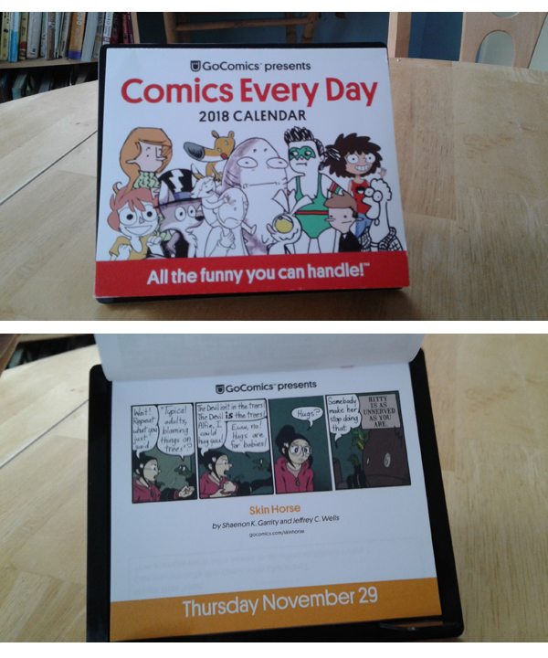 Comics Every Day Calendar