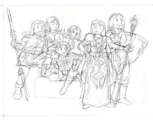 RPG Commission Sketch