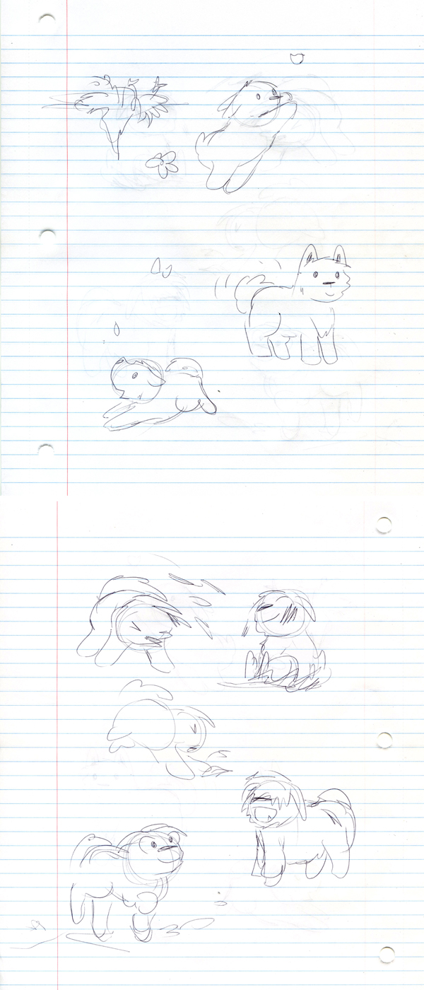 Puppy Sketches