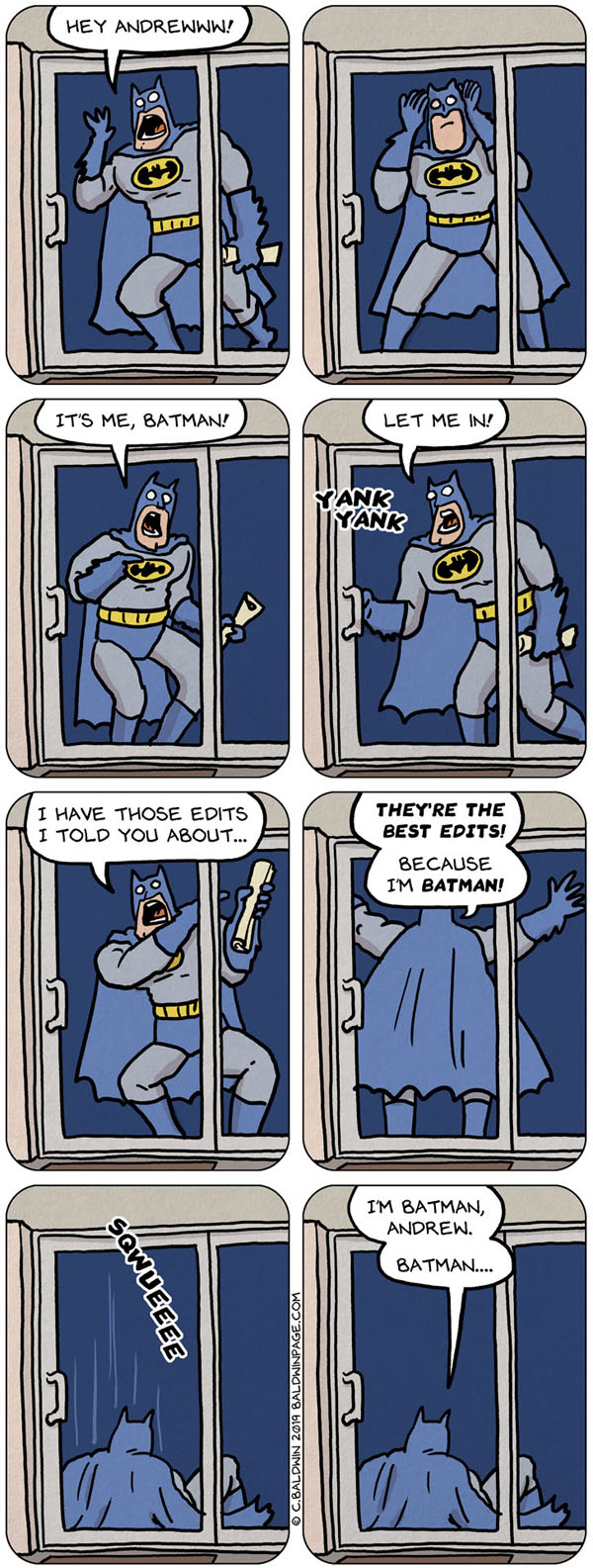 It’s Batman